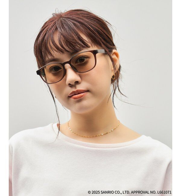  「【WEB限定】Zoff｜はぴだんぶい 調光サングラス｜紫外線で色が変わる 紫外線対策 UVカット｜グッズ  」|サングラス|