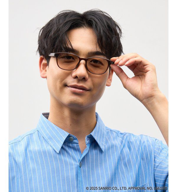  「【WEB限定】Zoff｜はぴだんぶい 調光サングラス｜紫外線で色が変わる 紫外線対策 UVカット｜グッズ  」|サングラス|