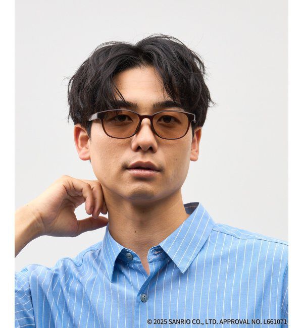  「【WEB限定】Zoff｜はぴだんぶい 調光サングラス｜紫外線で色が変わる 紫外線対策 UVカット｜グッズ  」|サングラス|