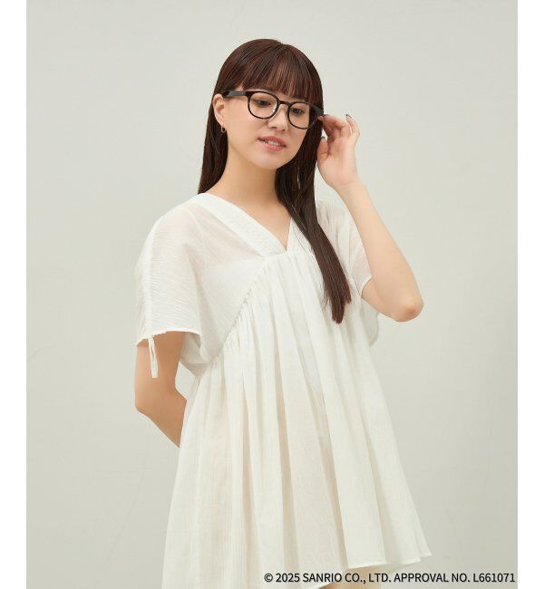  「Zoff｜はぴだんぶい 【ポチャッコ モデル】 メガネ｜伊達・度付きメガネ｜グッズ   レンズ交換券付」|メガネ|