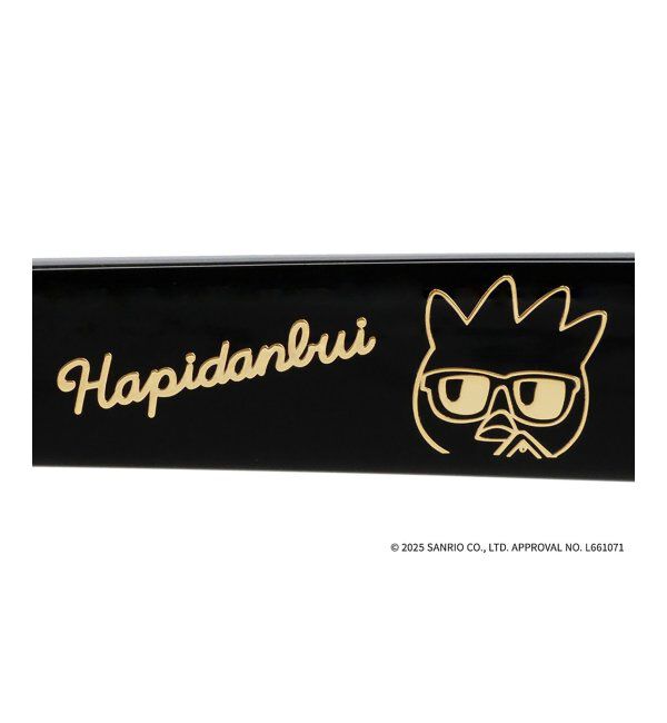  「Zoff｜はぴだんぶい 【バッドばつ丸 モデル】 メガネ｜伊達・度付きメガネ｜グッズ   レンズ交換券付」|メガネ|