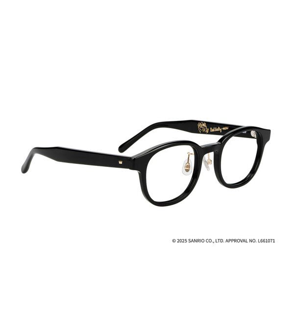  「Zoff｜はぴだんぶい 【バッドばつ丸 モデル】 メガネ｜伊達・度付きメガネ｜グッズ   レンズ交換券付」|メガネ|