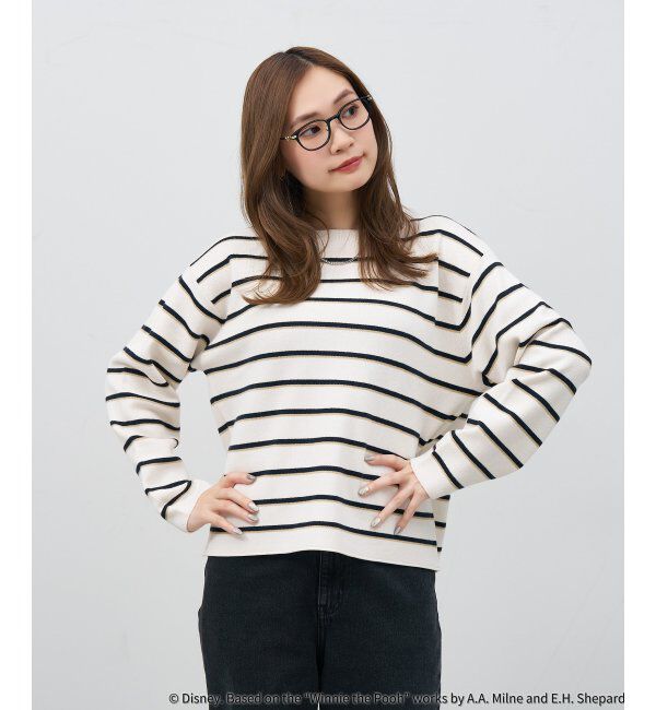  「 ウェリントン型 メガネ | 軽量、眼鏡、くまのプーさん Zoff  レンズ交換券付 レンズ交換券付」|メガネ|