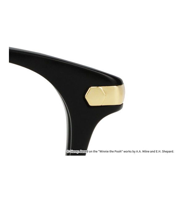  「 ウェリントン型 メガネ | 軽量、眼鏡、くまのプーさん Zoff  レンズ交換券付 レンズ交換券付」|メガネ|