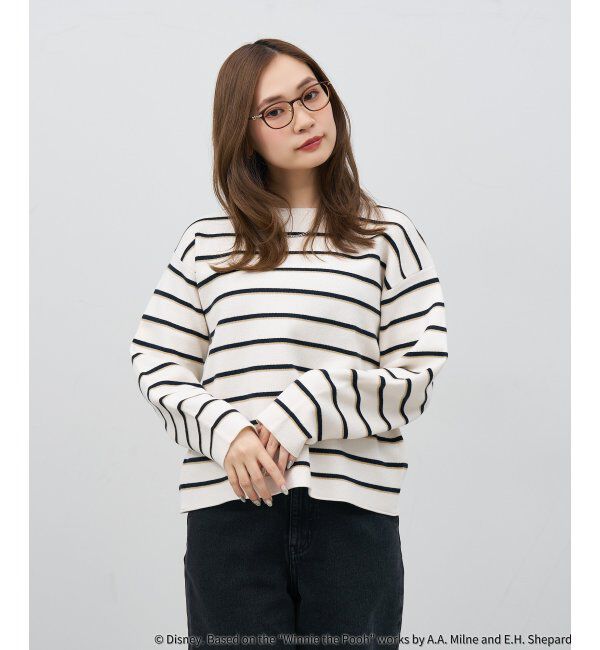  「 ウェリントン型 メガネ | 軽量、眼鏡、くまのプーさん Zoff  レンズ交換券付 レンズ交換券付」|メガネ|