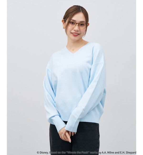  「 ウェリントン型 メガネ | 軽量、眼鏡、くまのプーさん Zoff  レンズ交換券付 レンズ交換券付」|メガネ|