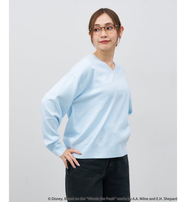  「 ウェリントン型 メガネ | 軽量、眼鏡、くまのプーさん Zoff  レンズ交換券付 レンズ交換券付」|メガネ|