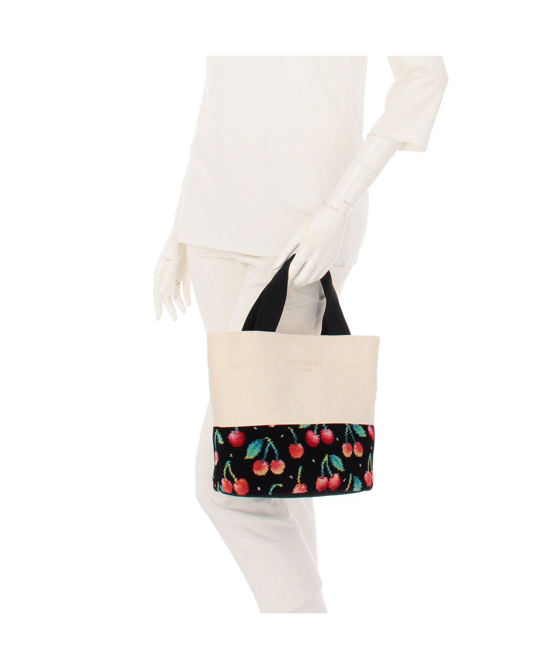 LOVERARY BY FEILER「チェリードット　トートバッグ　L/CRD-253051」|トートバッグ|