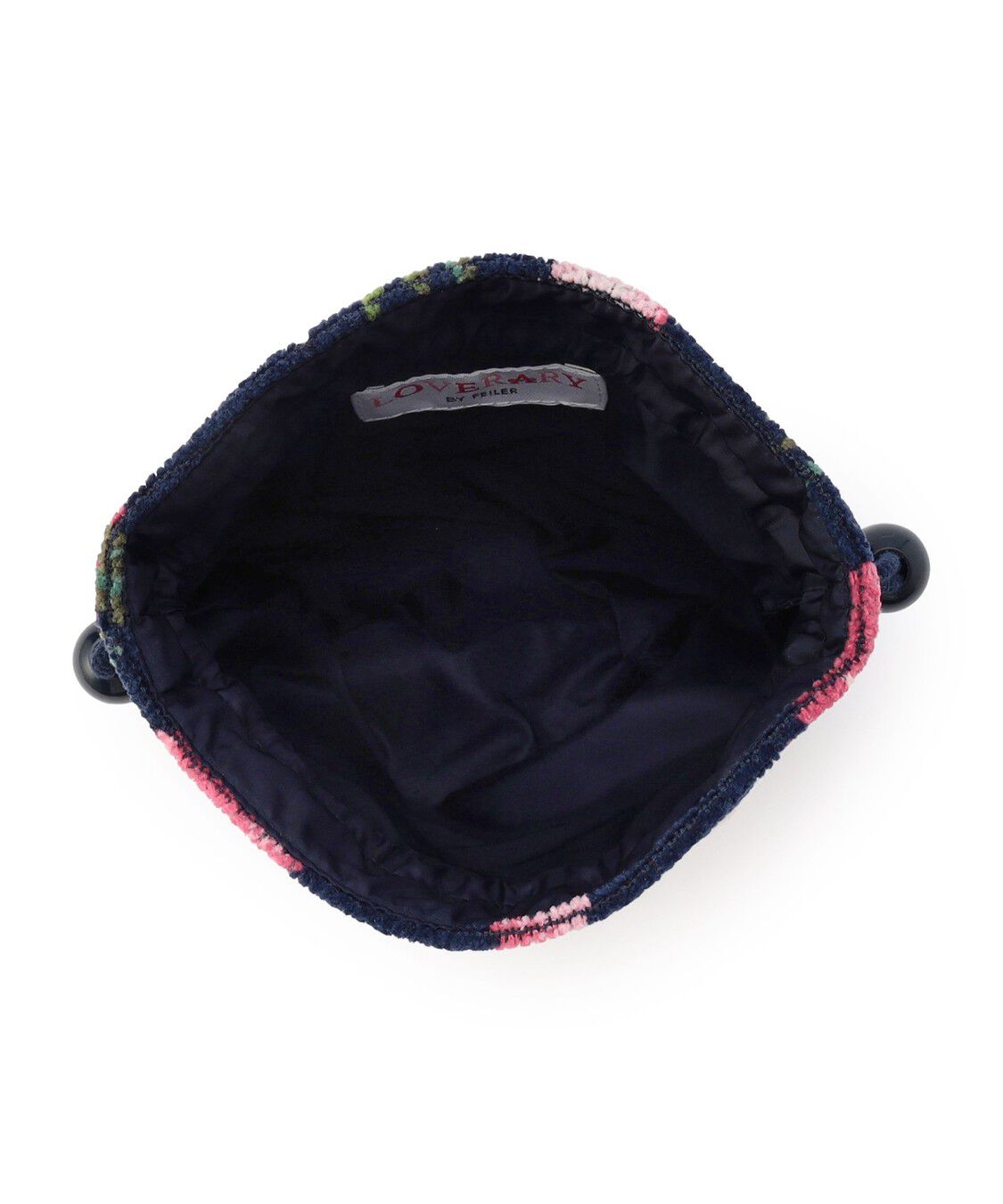 LOVERARY BY FEILER「ストロベリードット　巾着　L/STD-257346」|ポーチ|