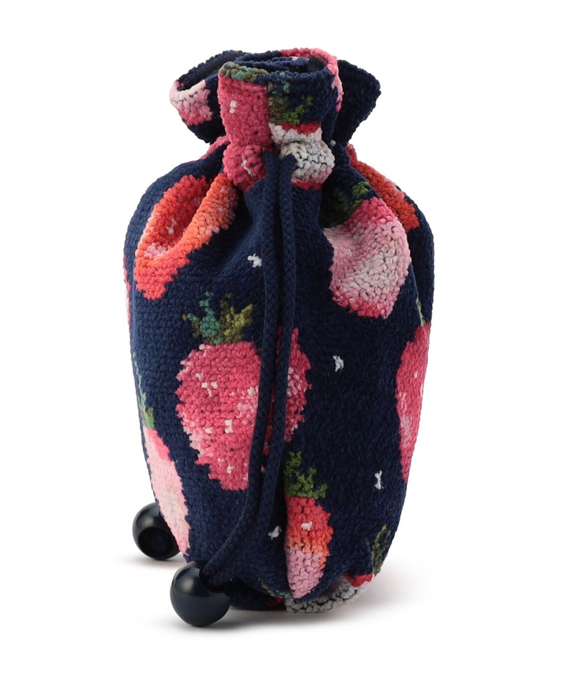 LOVERARY BY FEILER「ストロベリードット　巾着　L/STD-257346」|ポーチ|