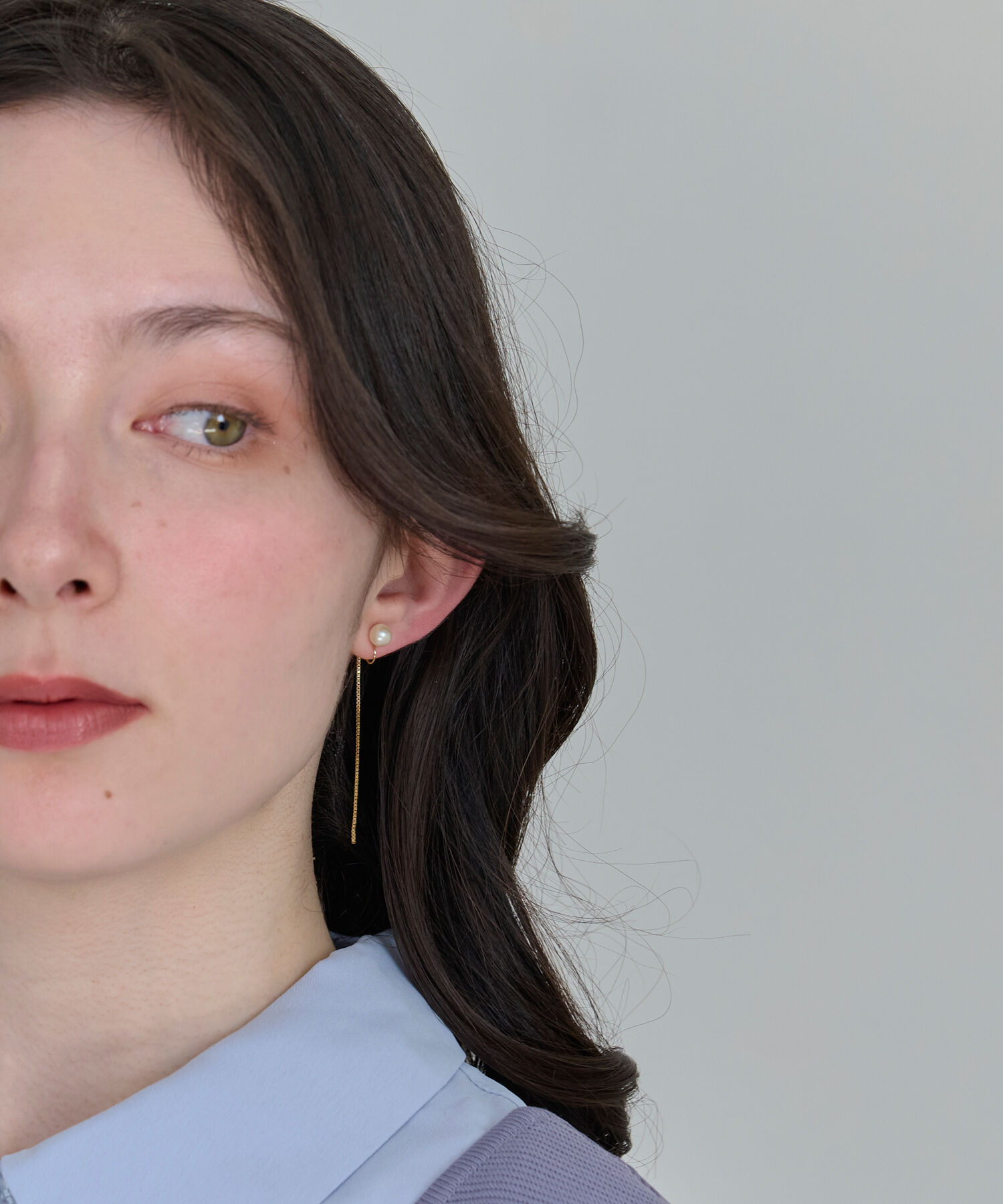 Phoebe「2wayベーシックパールエレガントイヤリング　ゴールド　結婚式/セレモニー/入学式/卒業式/式典」|イヤリング|