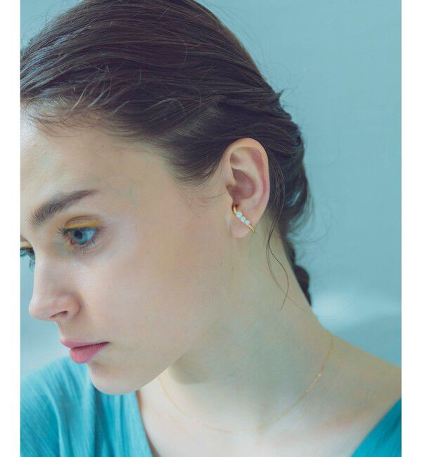 ete「パール ライナーカフ」|イヤーカフ|