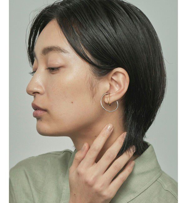 Jouete「ウェアリング サークル コンビカラー」|イヤリング|