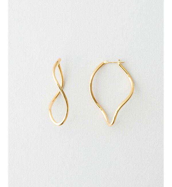 Jouete「ラップピアス」|ピアス|イエローゴールド