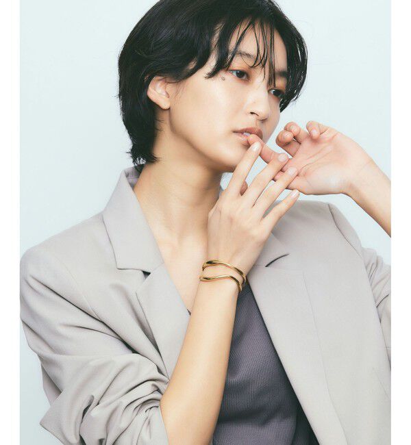 Jouete「ダブルライン バングル」|ブレスレット・バングル|