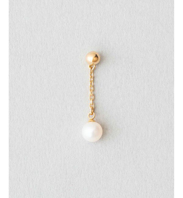 Jouete「ジルコニア&times;パール チュージング ピアス」|ピアス|