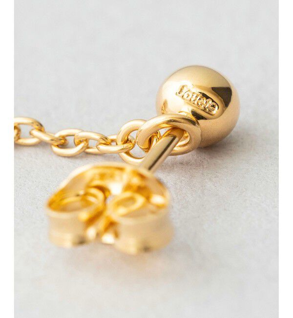 Jouete「ジルコニア&times;パール チュージング ピアス」|ピアス|