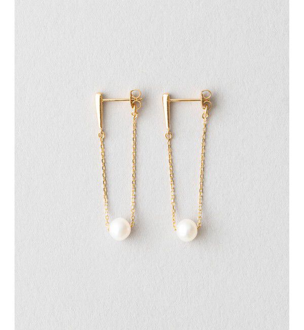 Jouete「ピアス パール」|ピアス|イエローゴールド