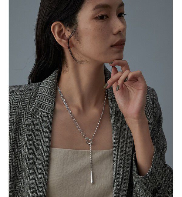 Jouete「[ツイニング] ネックレス ユニーク」|ネックレス|