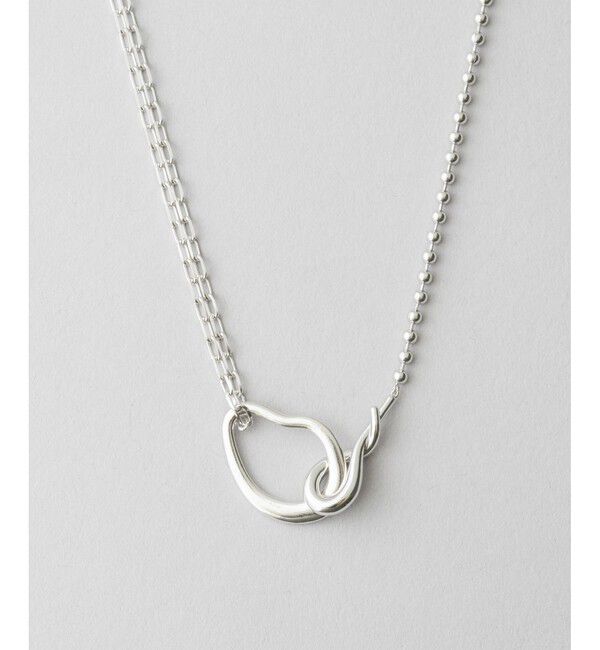 Jouete「[ツイニング] ネックレス ユニーク」|ネックレス|プラチナム