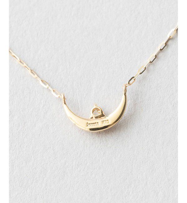 Jouete「[オパール] K10YG ネックレス ムーン」|ネックレス|