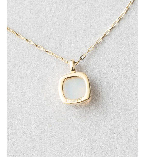 Jouete「[オパール] K10YG ネックレス スクエア」|ネックレス|