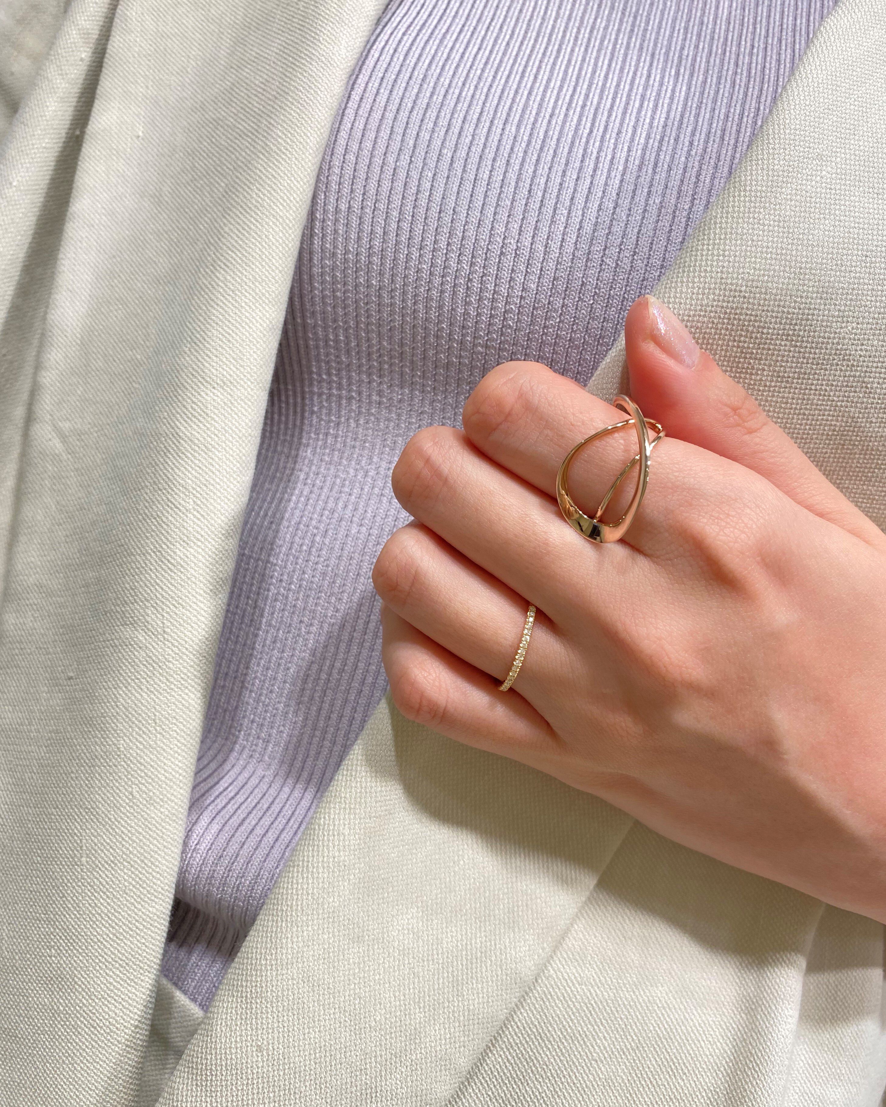 STAR JEWELRY「HALF ETERNITY RING」|リング|