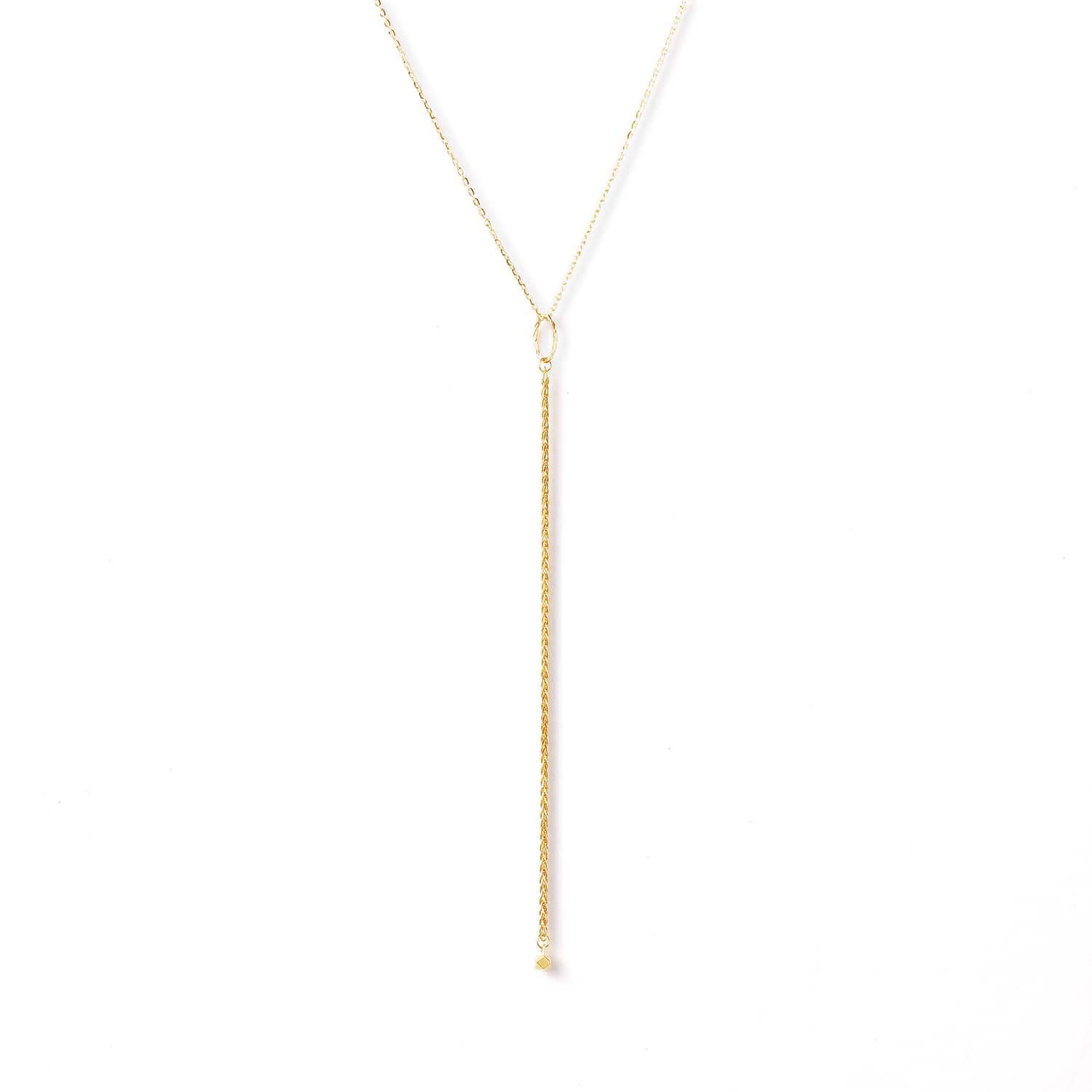 agete「K10チェーンネックレス」|ネックレス|