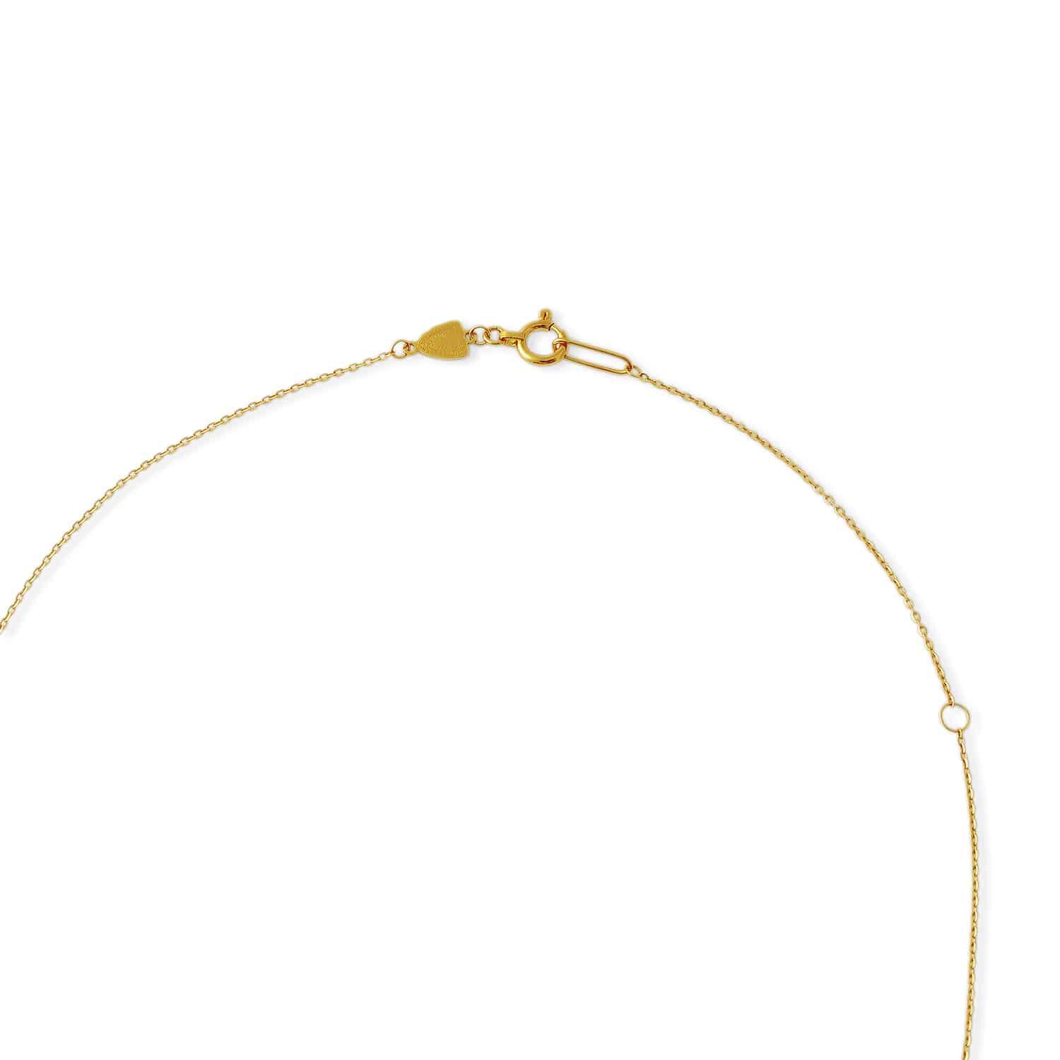 agete「K18ダイヤモンドネックレス」|ネックレス|