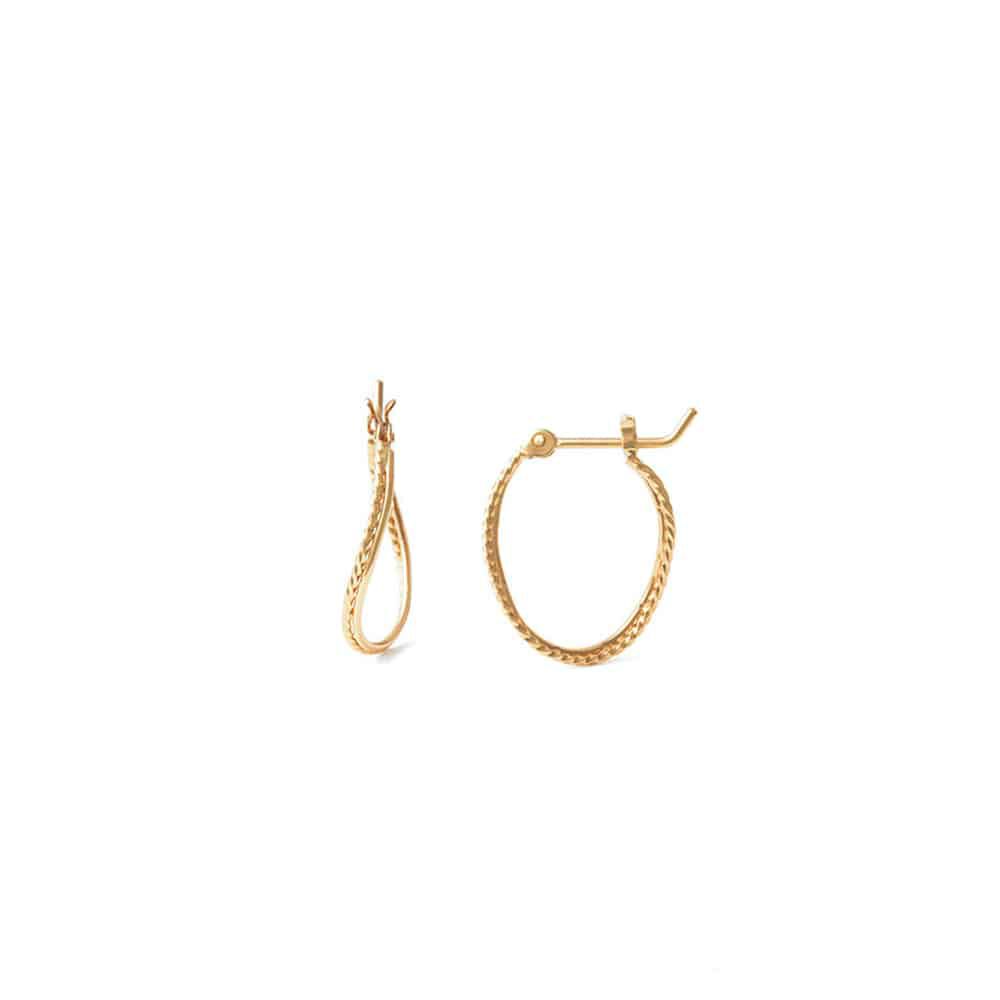 agete「K18ピアス」|ピアス|