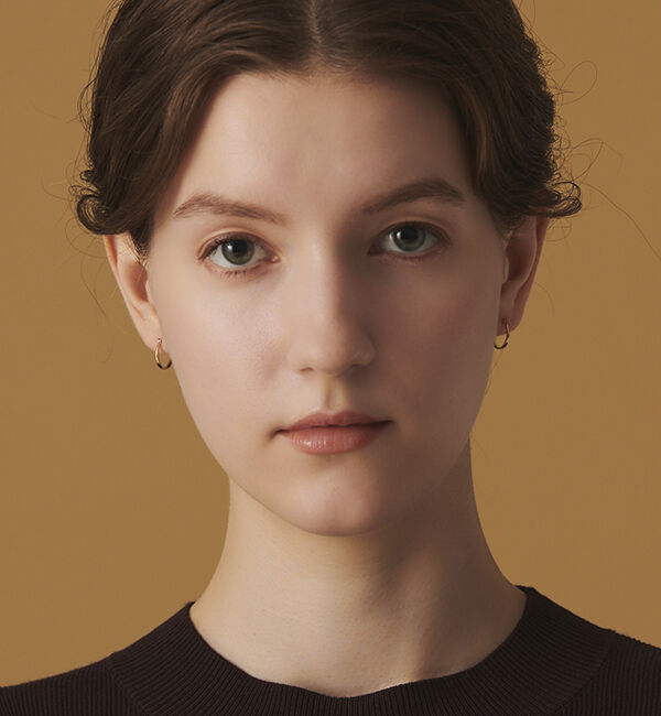 agete「K10ピアス」|ピアス|