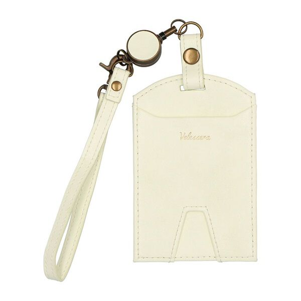 Velessera「パスケース/ヴェレセラ・ステーショナリー」|ストラップ|ﾊﾞﾆﾗﾎﾜｲﾄ