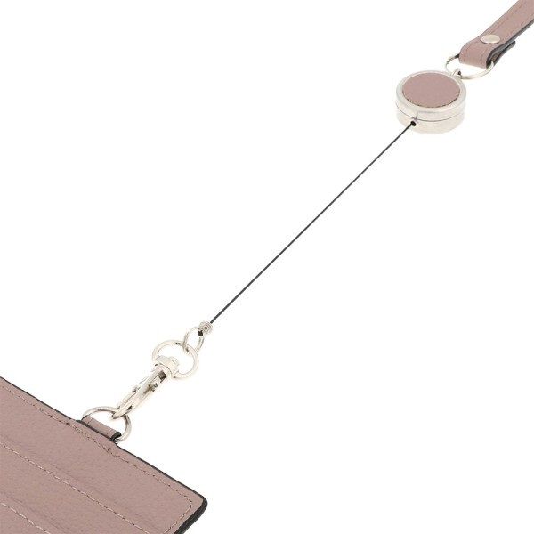 PEDIR「PEDIR(ペディール) ディアシュリンク 本革 リール付 シングルパスケース」|定期入れ|