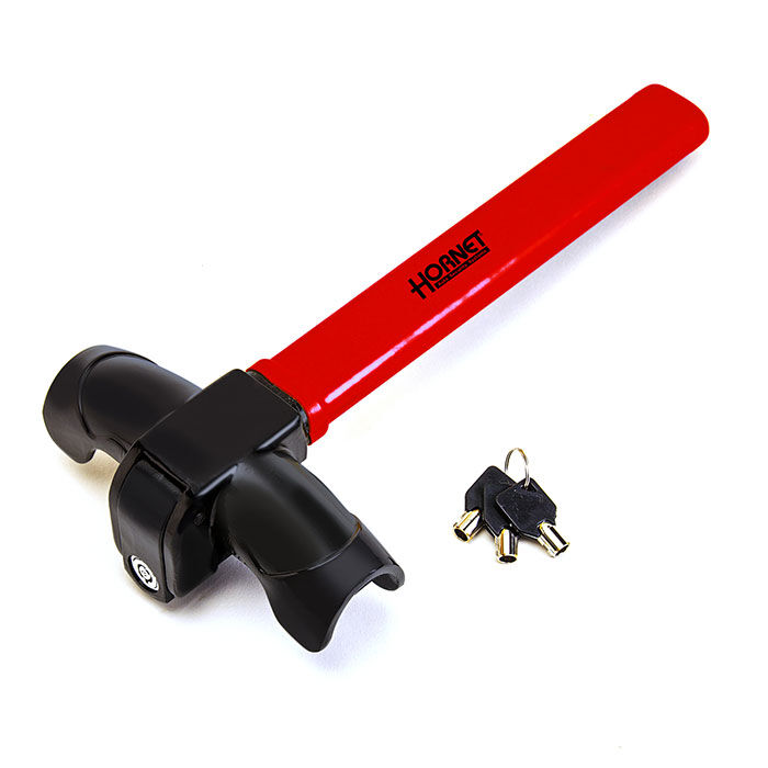 BACKYARD FAMILY「ハンドルロック 車 通販 盗難防止 車両盗難 対策 T型 T型ロック方式 ステアリング」|その他|