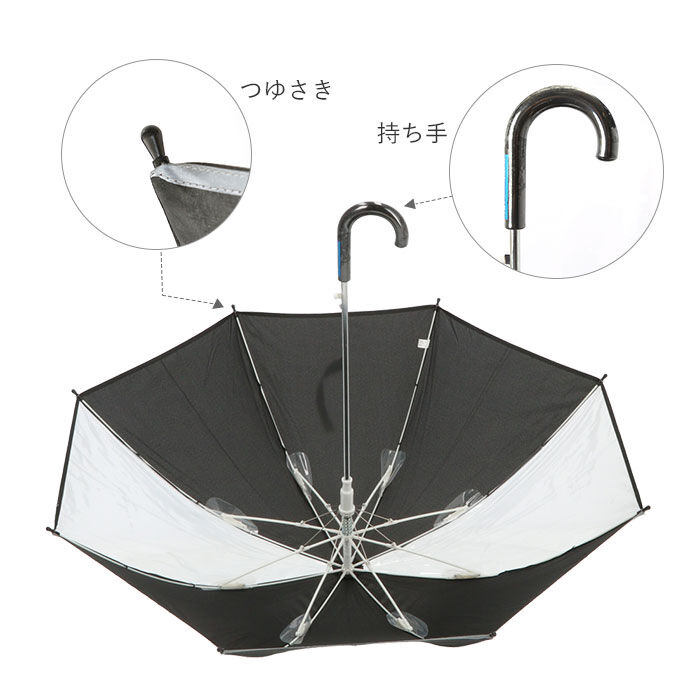 BACKYARD FAMILY「傘 キッズ 子供用 55cm 通販 小学生 男の子 女の子 ジャンプ傘 かさ 55 ワンタッチ傘」|傘|