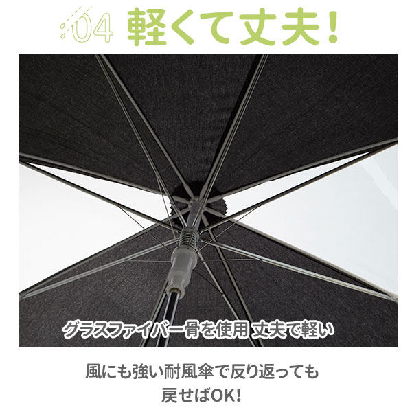 BACKYARD FAMILY「ジャンプ傘 55cm 8本骨 通販 傘 キッズ 子供用 子ども ジャンプ ワンタッチ キッズ傘」|傘|