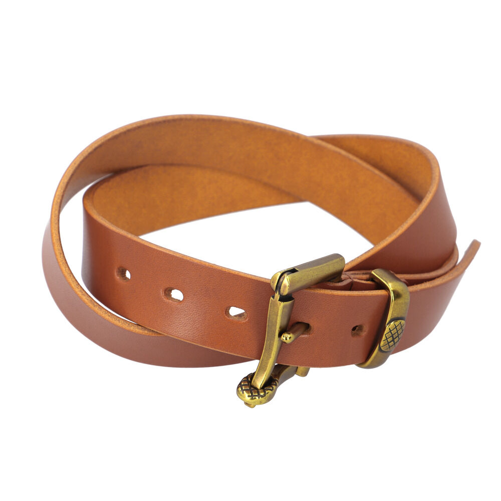 BACKYARD FAMILY「栃木レザー ベルト 通販 メンズ ブランド 革 牛革 おしゃれ ファイヤーマン レザーベルト 幅広」|ベルト|イエロー2