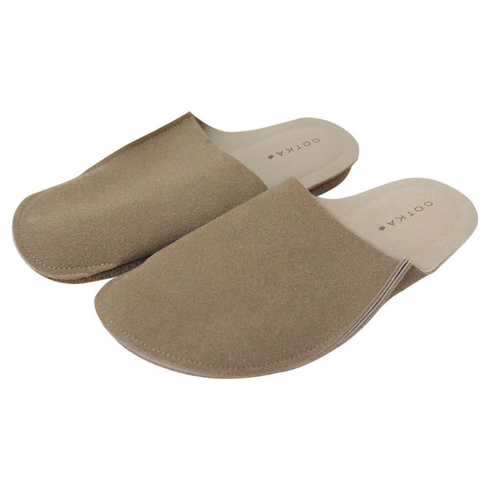 BACKYARD FAMILY「携帯スリッパ メンズ スエード 通販 スリッパ 室内履き 室内ばき ルームシューズ おしゃれ」|ルームシューズ|ブラウン2