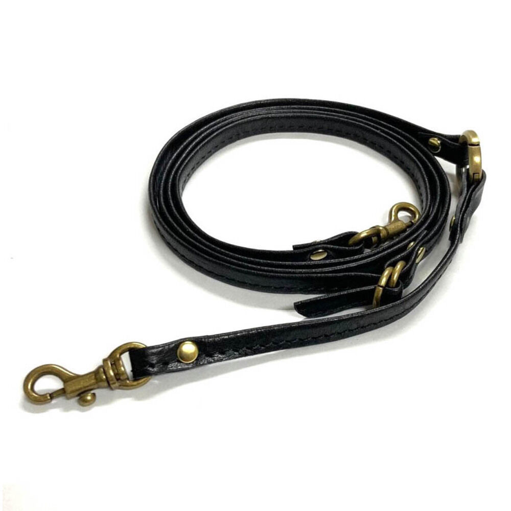 BACKYARD FAMILY「ショルダーストラップ 革 通販 ショルダー 紐 スマホショルダー ストラップ レザー 本革 替え」|その他|ブラック1