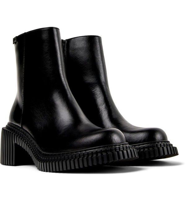 CAMPER「[カンペール] PIX LONDON / アンクルブーツ」|ロングブーツ|ブラック