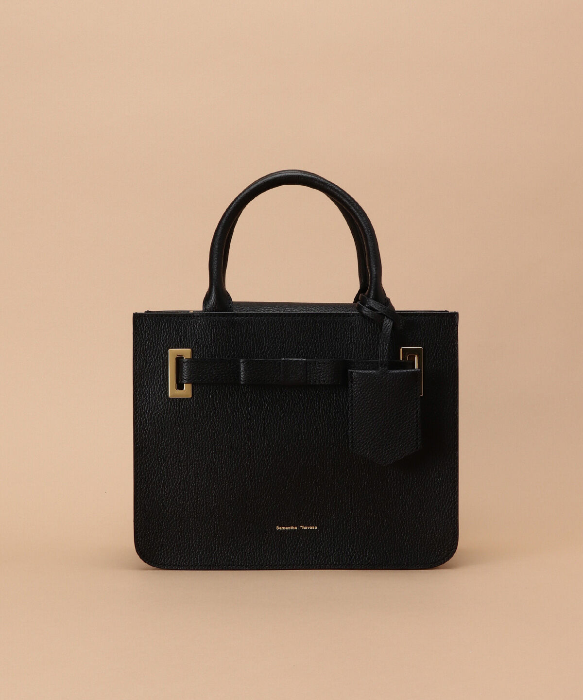 Samantha Thavasa「エムシュシュⅡ トートバッグ 小サイズ」|トートバッグ|ブラック
