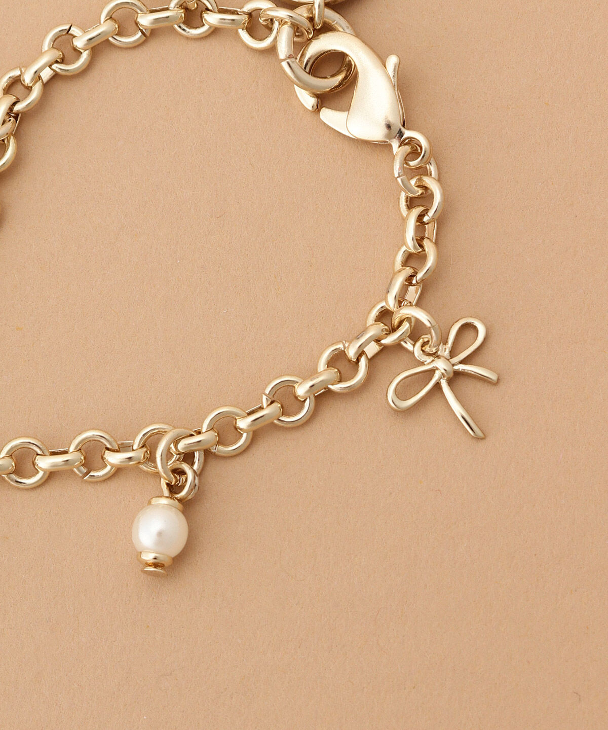 Samantha Thavasa「ゴールドリボンバッグチャーム」|チャーム・キーホルダー|