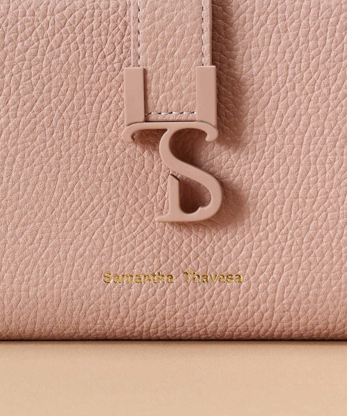 Samantha Thavasa「マットアイコン レザー 折財布」|財布|