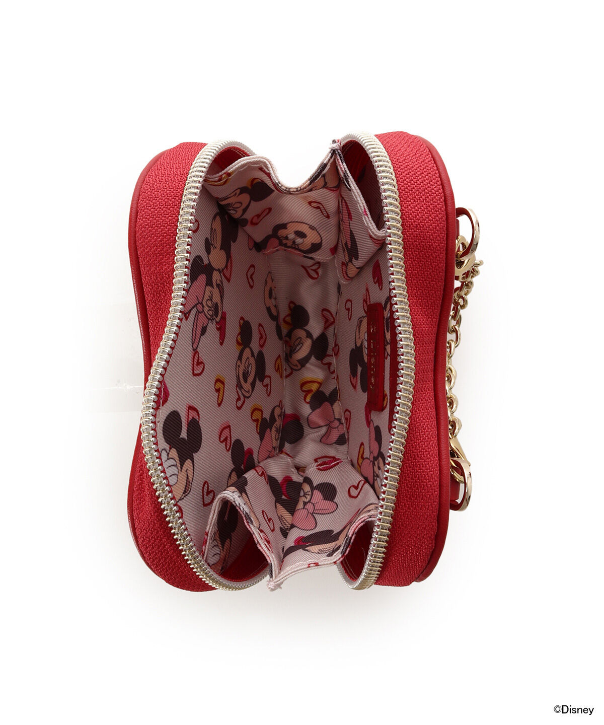 Samantha Thavasa「｢ﾐｯｷｰﾏｳｽ｣&｢ﾐﾆｰﾏｳｽ｣ｺﾚｸｼｮﾝ ﾊｰﾄﾎﾟｰﾁﾁｬ  」|ポーチ|