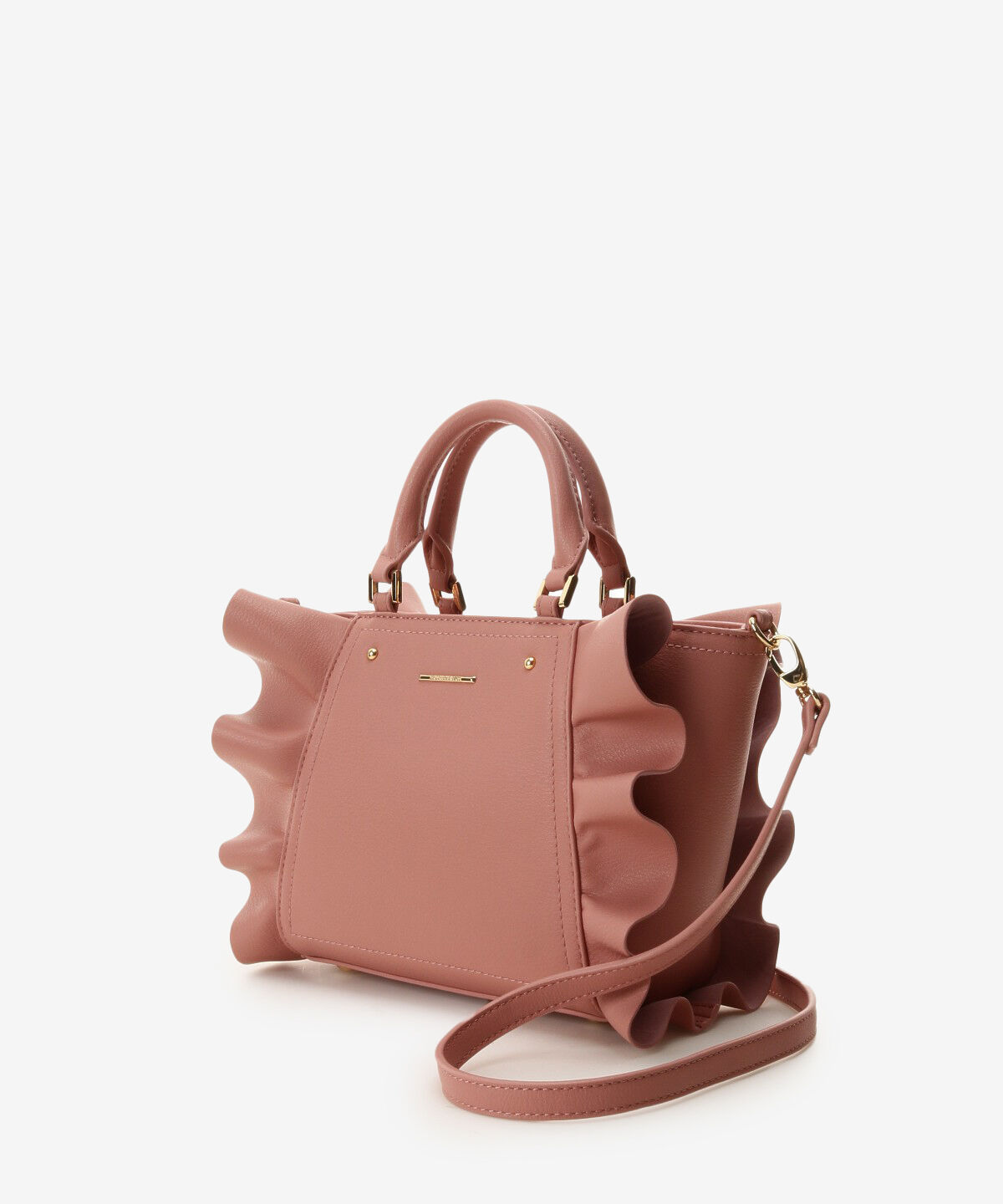 Samantha Vega「ハートポーチ付フリルトート」|ハンドバッグ|