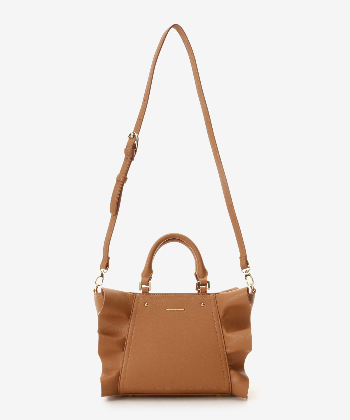 Samantha Vega「ハートポーチ付フリルトート」|ハンドバッグ|