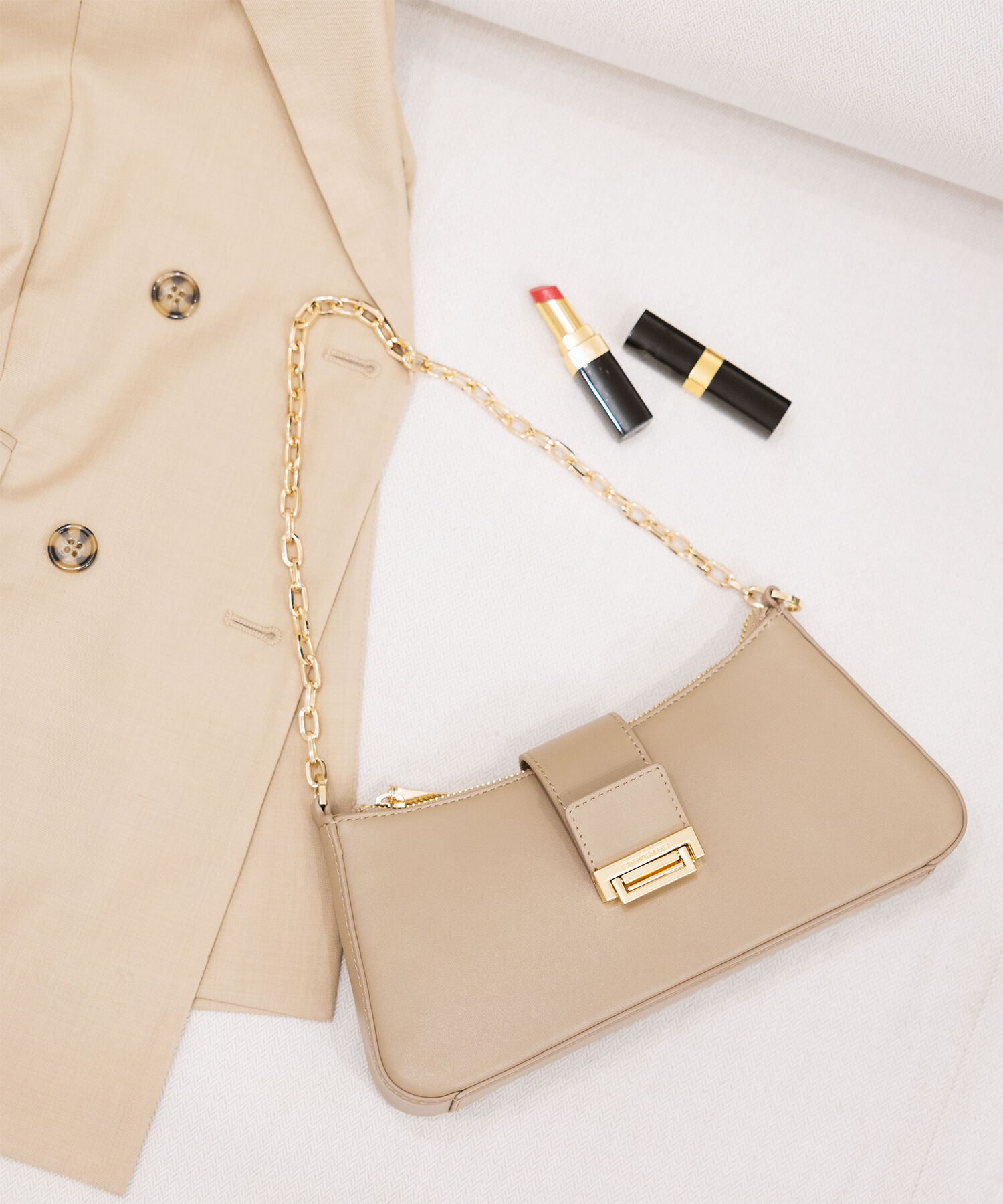 Samantha Vega「金具モチーフワンハンドルバッグ（小）」|ハンドバッグ|