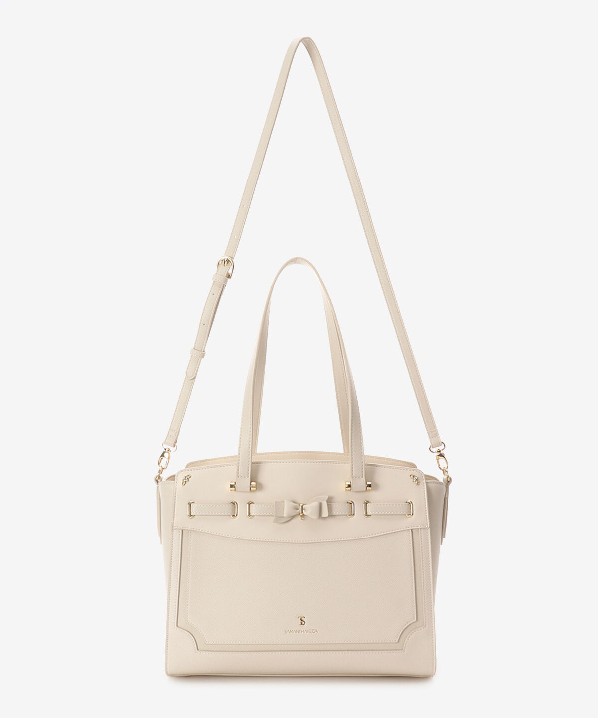 Samantha Vega「フロントリボンベルトトートバッグ」|トートバッグ|