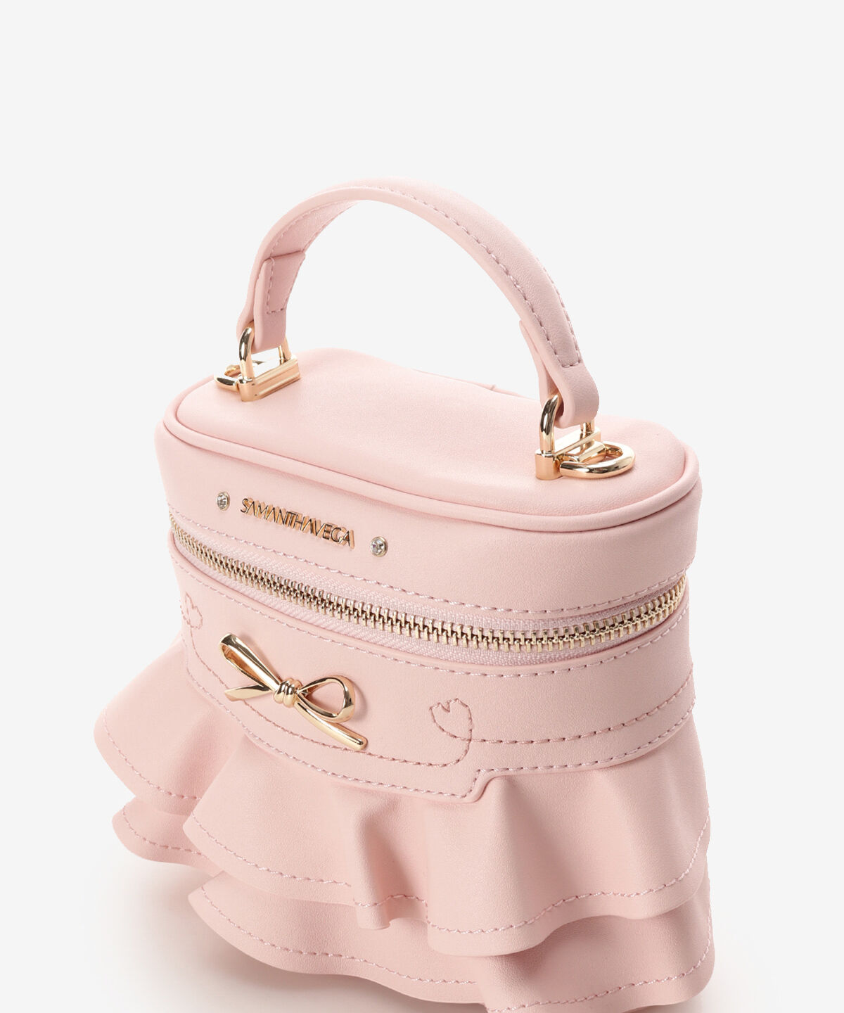 Samantha Vega「フリルリボンバニティーバッグ」|ショルダー・メッセンジャー|