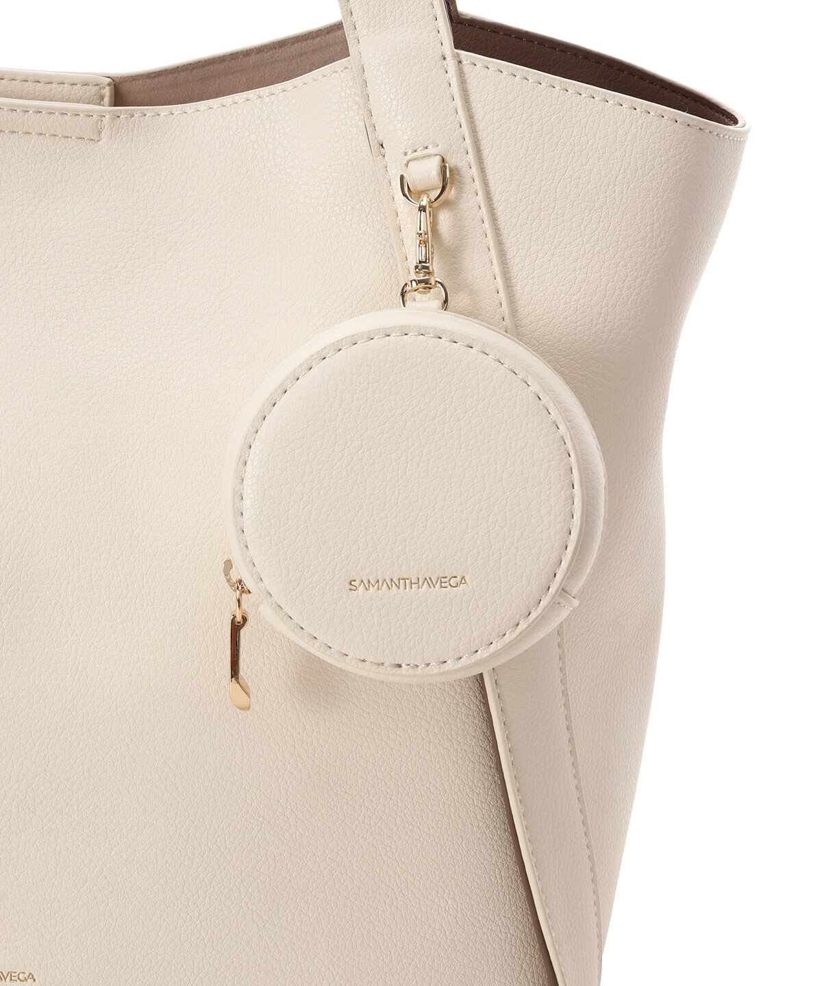 Samantha Vega「スタンダードポーチチャーム付きトートバッグ」|トートバッグ|